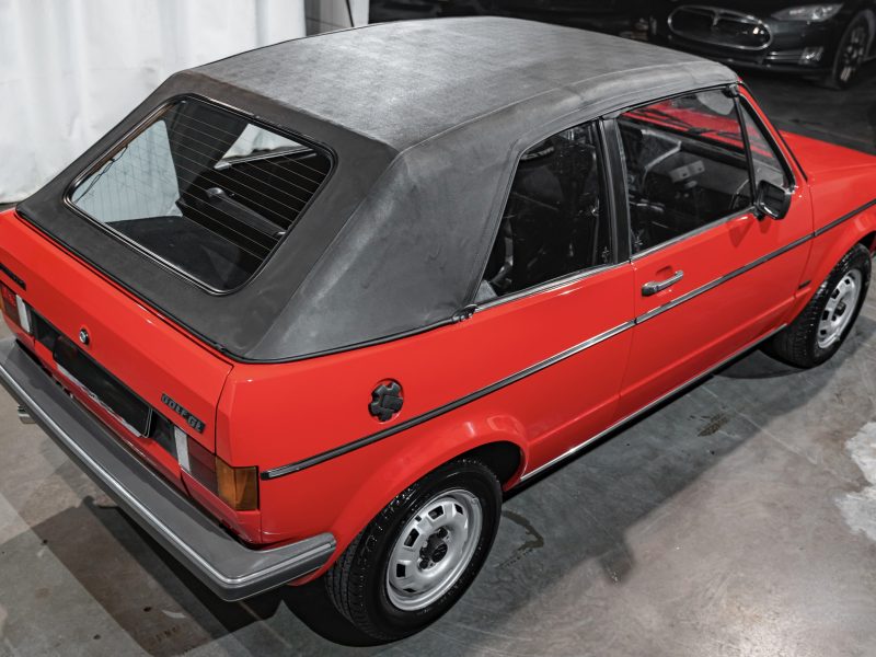 VW GOLF I 1500 * Cabriolet * Entièrement rénovée * 1983 *