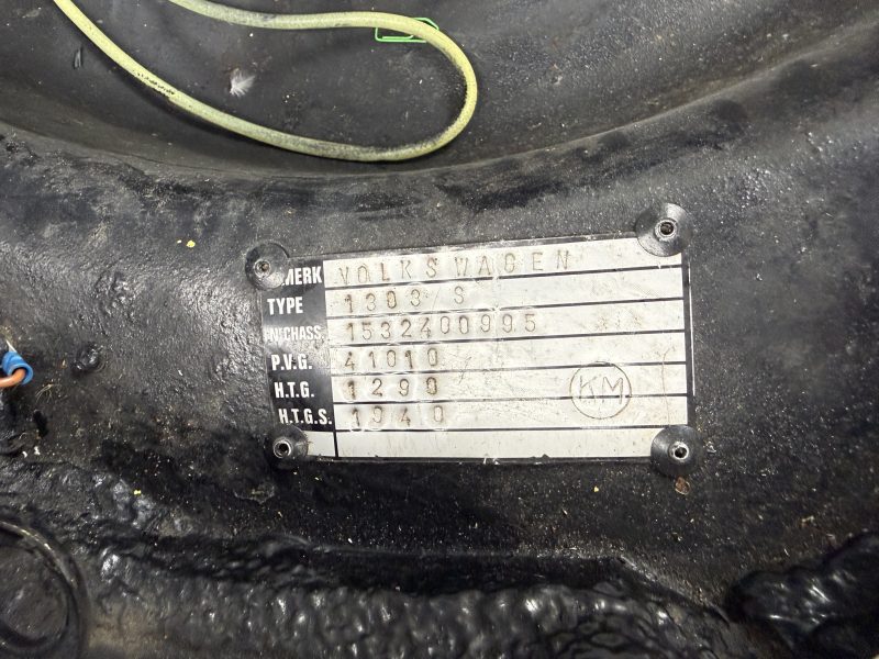 VW Coccinelle 1303s Cabriolet 1973