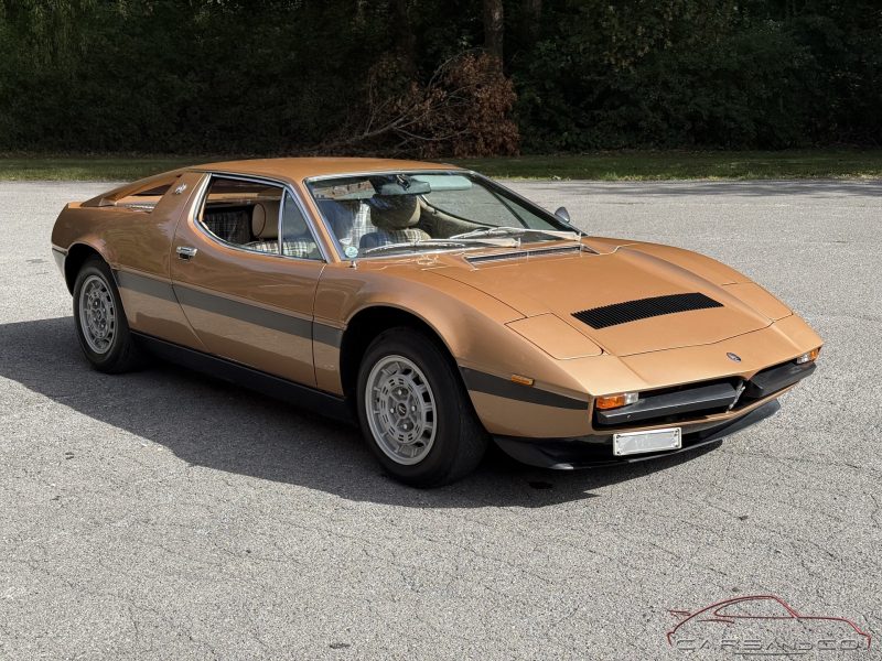 Maserati Merak 2000 GT – Oro Longchamp – 1983 – Remarquablement préservée