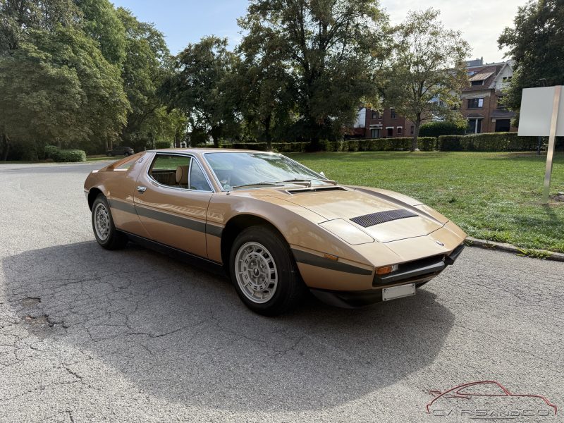 Maserati Merak 2000 GT – Oro Longchamp – 1983 – Remarquablement préservée