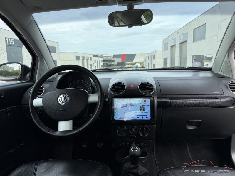VOLKSWAGEN NEW BEETLE 1.6i 102 CH – ESSENCE / GPL-LPG – 2006 – CUIR – CARPLAY – GARANTIE 1 AN
